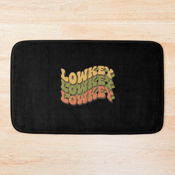 Item preview, LOWKEY Retro Repeating Typography designed and sold by TinyJoy Studio.
