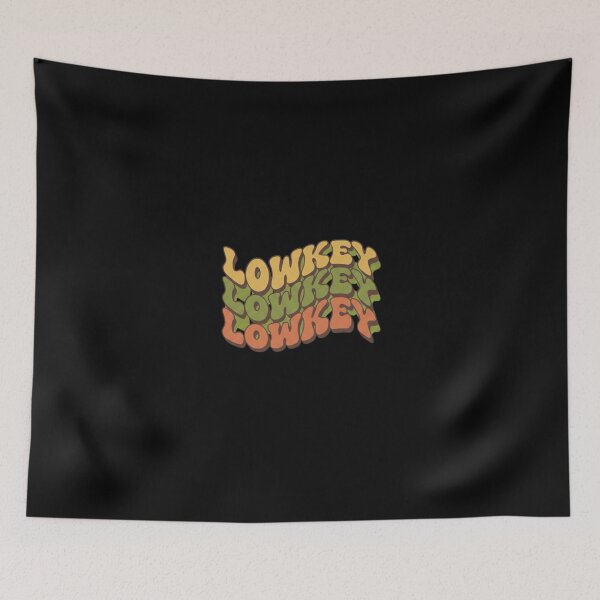 Item preview, LOWKEY Retro Repeating Typography designed and sold by TinyJoy Studio.