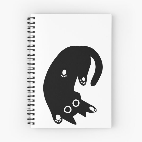 Item preview, Upside Down Black Cat designed and sold by AnimaliaStar.