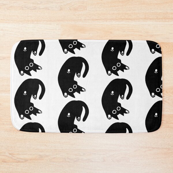 Item preview, Upside Down Black Cat designed and sold by AnimaliaStar.