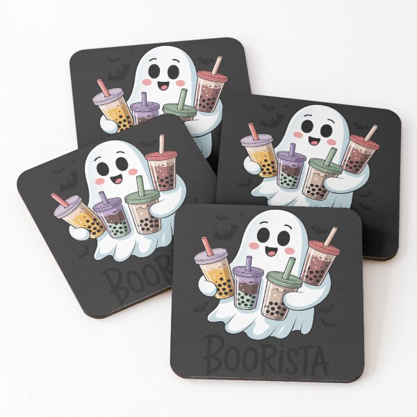 Item preview, Boorista Boo Coffee, Halloween Spooky Ghost Coffee Barista designed and sold by lamsaoniutoi.