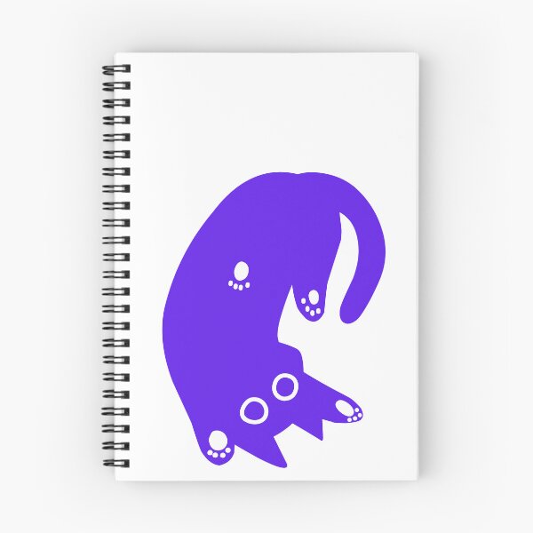 Item preview, Upside Down Purple Cat designed and sold by AnimaliaStar.