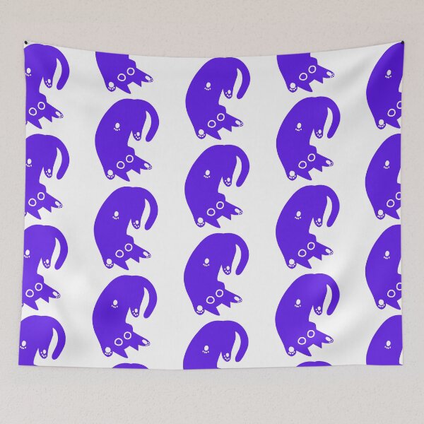 Item preview, Upside Down Purple Cat designed and sold by AnimaliaStar.