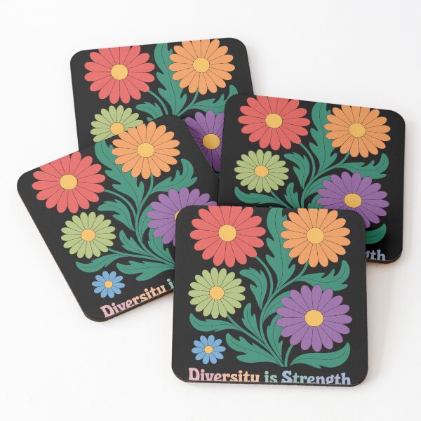 Item preview, Diversity Flower Social Justice  designed and sold by soundfulamp.