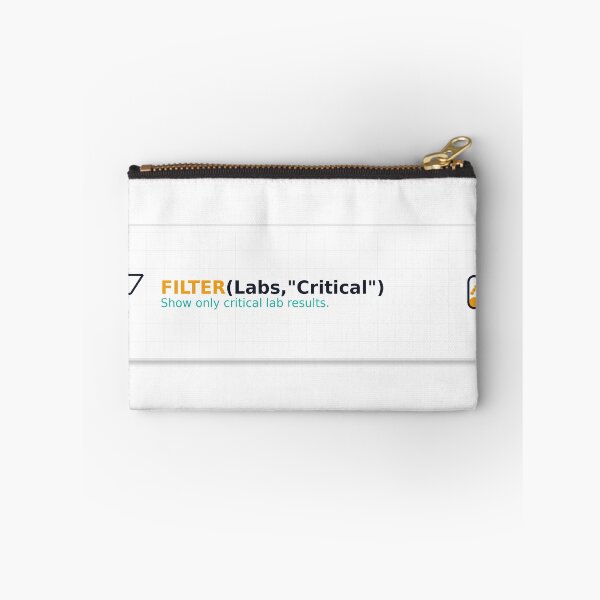 Item preview, FILTER Labs Critical Sticker | Excel Healthcare Analytics designed and sold by TechNoChaos.