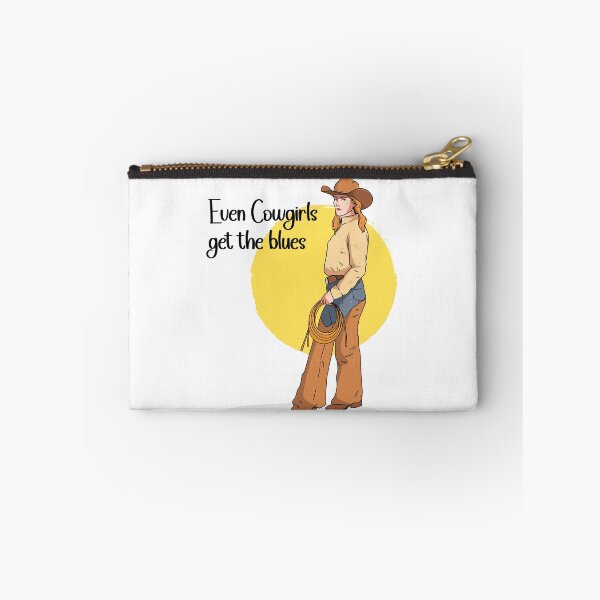 Item preview, Even Cowgirls Get the Blues Quote designed and sold by Retr0Tshirts.