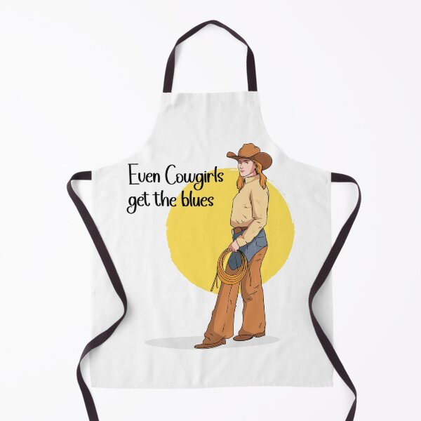 Item preview, Even Cowgirls Get the Blues Quote designed and sold by Retr0Tshirts.