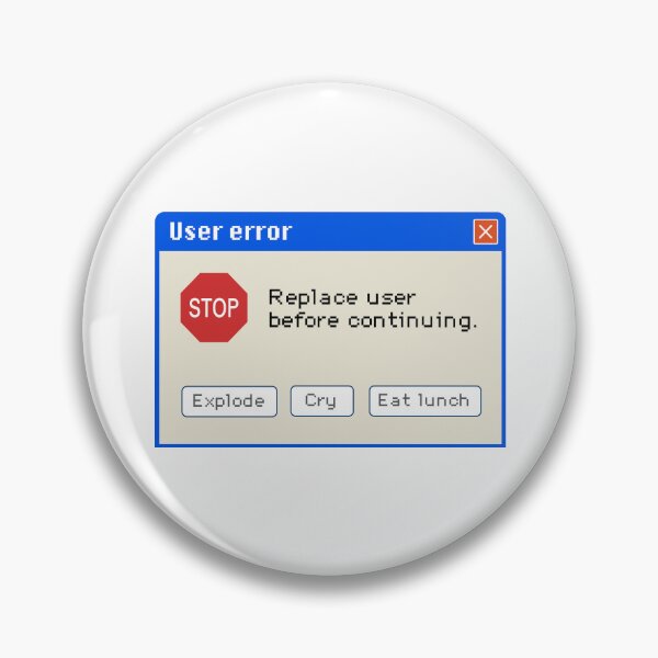 Item preview, User Error: Explode Cry Eat Lunch designed and sold by Retr0Tshirts.