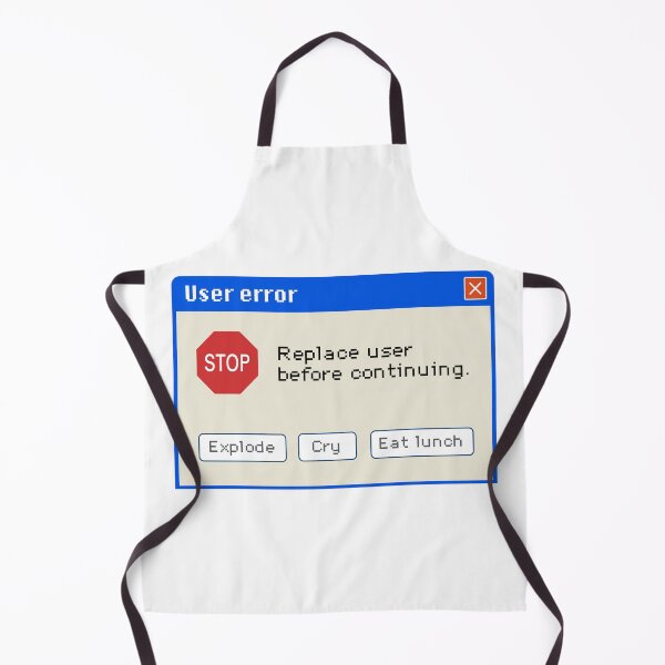 Item preview, User Error: Explode Cry Eat Lunch designed and sold by Retr0Tshirts.