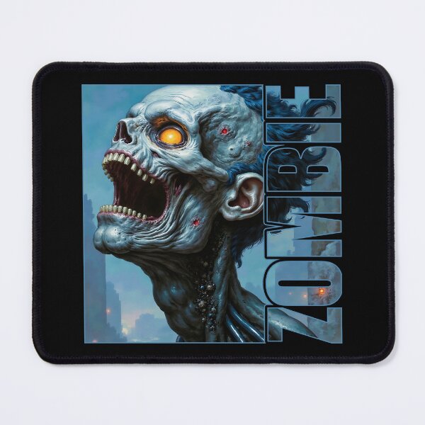 Item preview, Undead Howl – Screaming Zombie Horror Illustration designed and sold by pseudo7.