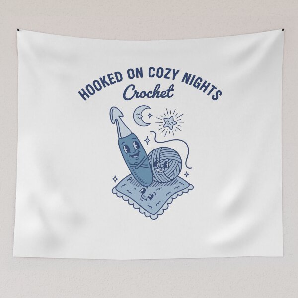 Item preview, Hooked On Cozy Nights Crochet Crochet Lover designed and sold by LuminOrb.