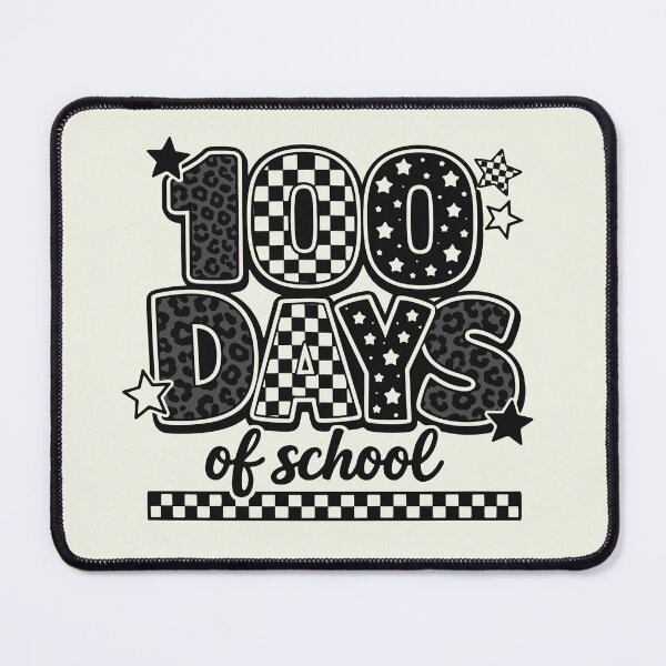Item preview, Retro 100 Days Of School designed and sold by Schroedingerska.