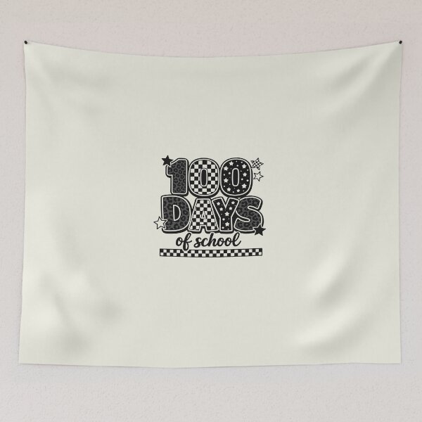 Item preview, Retro 100 Days Of School designed and sold by Schroedingerska.