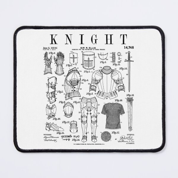 Item preview, Medieval Knight Armor Funny Vintage Patent Armour Knights designed and sold by GrandeDuc.