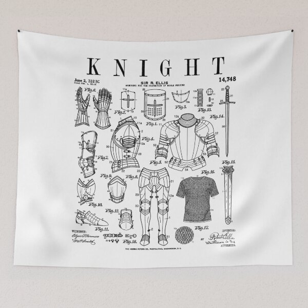 Item preview, Medieval Knight Armor Funny Vintage Patent Armour Knights designed and sold by GrandeDuc.