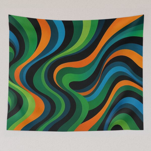 Item preview, Curved colors in motion designed and sold by Sigtrix.