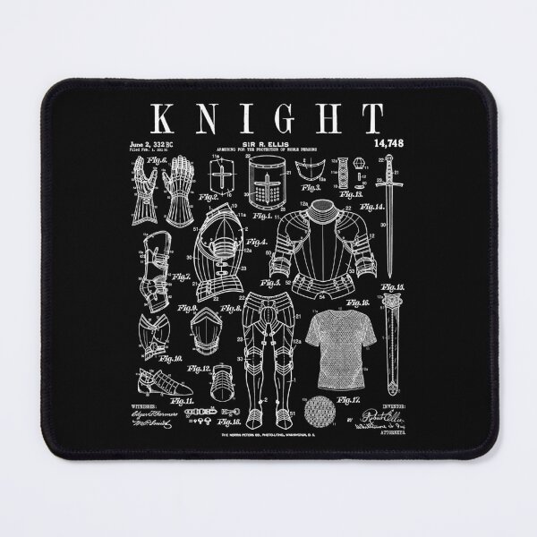 Item preview, Medieval Knight Armor Funny Vintage Patent Armour Knights designed and sold by GrandeDuc.