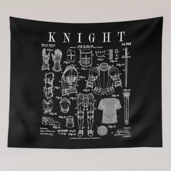 Item preview, Medieval Knight Armor Funny Vintage Patent Armour Knights designed and sold by GrandeDuc.
