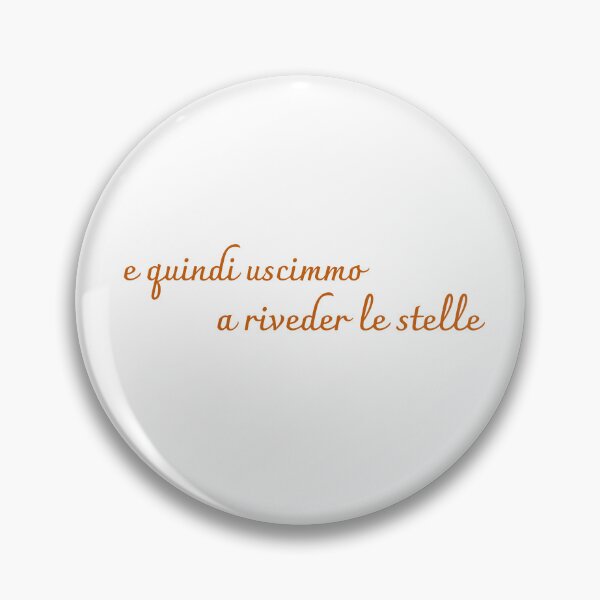 Item preview, E Quindi Uscimmo a Riveder le Stelle — Dante Inferno Quote Typography designed and sold by OrikuStudio.