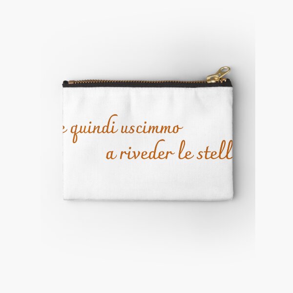 Item preview, E Quindi Uscimmo a Riveder le Stelle — Dante Inferno Quote Typography designed and sold by OrikuStudio.