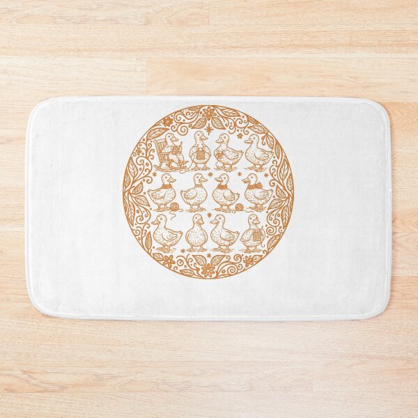 Item preview, Funny Crochet Ducks Mandala For Crochet Lovers designed and sold by LuminOrb.