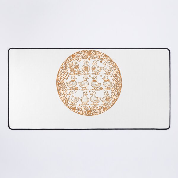 Item preview, Funny Crochet Ducks Mandala For Crochet Lovers designed and sold by LuminOrb.