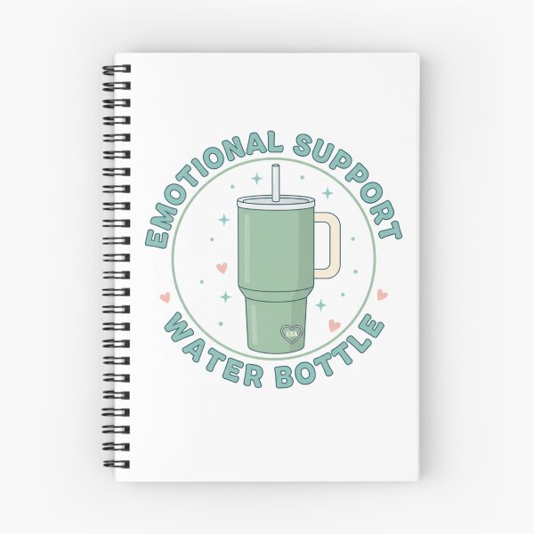 Item preview,  Emotional Support Water Bottle Sticker - Hydration Reminder Stanley Cup Hydroflask Funny designed and sold by RealVibeVault.