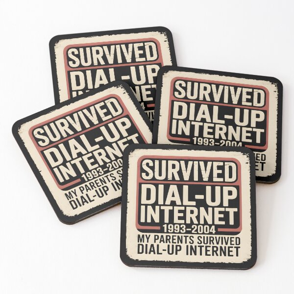 Item preview, Survived Dial-Up Internet 1993–2004 Vintage designed and sold by PROPera-design.