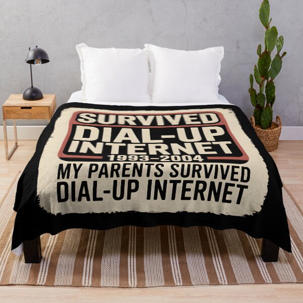 Item preview, Survived Dial-Up Internet 1993–2004 Vintage designed and sold by PROPera-design.