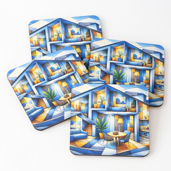 Item preview, Geometric house full of life designed and sold by Sigtrix.