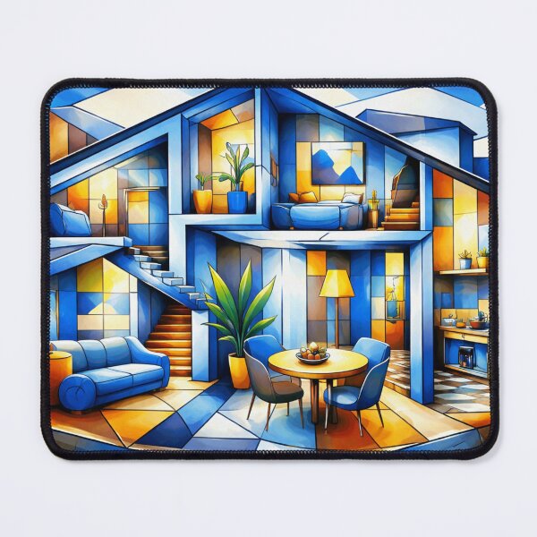 Item preview, Geometric house full of life designed and sold by Sigtrix.