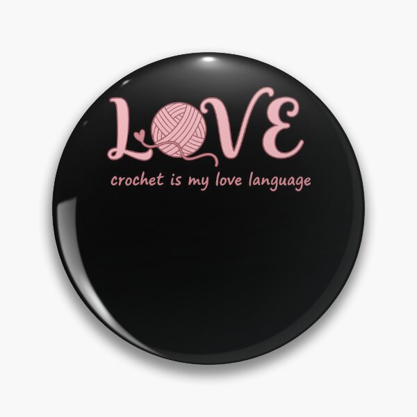 Item preview, Love Crochet Is My Love Language Funny Crochet designed and sold by LuminOrb.