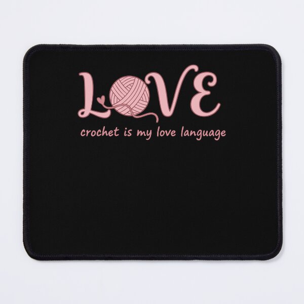 Item preview, Love Crochet Is My Love Language Funny Crochet designed and sold by LuminOrb.