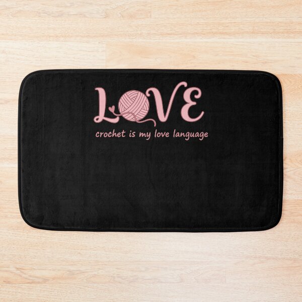 Item preview, Love Crochet Is My Love Language Funny Crochet designed and sold by LuminOrb.