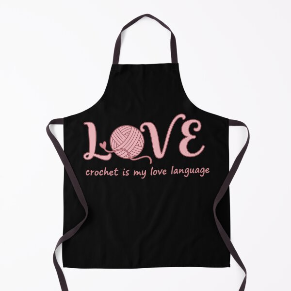 Item preview, Love Crochet Is My Love Language Funny Crochet designed and sold by LuminOrb.