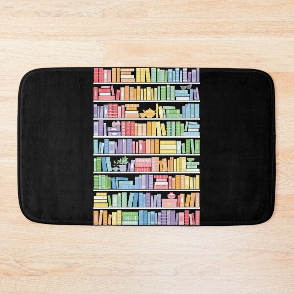 Item preview, Rainbow Bookshelf Pattern designed and sold by enkwcahfc38.