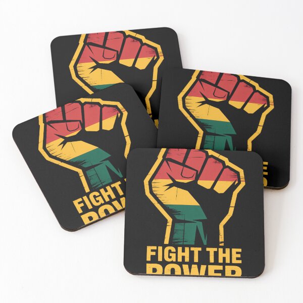 Item preview, Fight Social Justice Pan African Flag designed and sold by morecondtiwhip.
