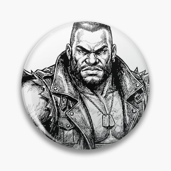 Item preview, Barret Wallace Final Fantasy VII FF7 FFVII Fanart designed and sold by bapupa.