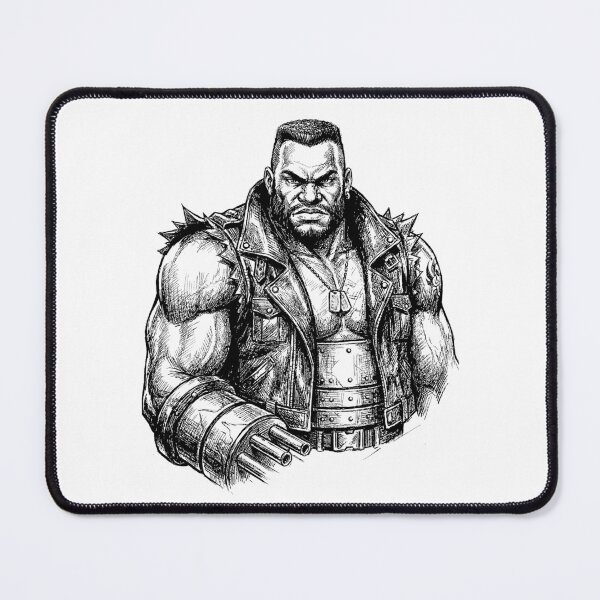 Item preview, Barret Wallace Final Fantasy VII FF7 FFVII Fanart designed and sold by bapupa.