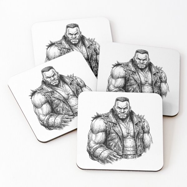 Item preview, Barret Wallace Final Fantasy VII FF7 FFVII Fanart designed and sold by bapupa.
