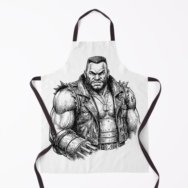 Item preview, Barret Wallace Final Fantasy VII FF7 FFVII Fanart designed and sold by bapupa.