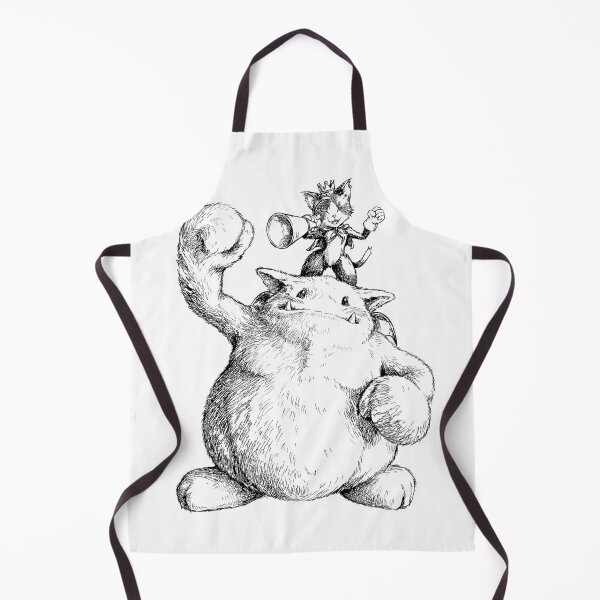 Item preview, Cait Sith and Moogle Final Fantasy VII FF7 FFVII Fanart designed and sold by bapupa.