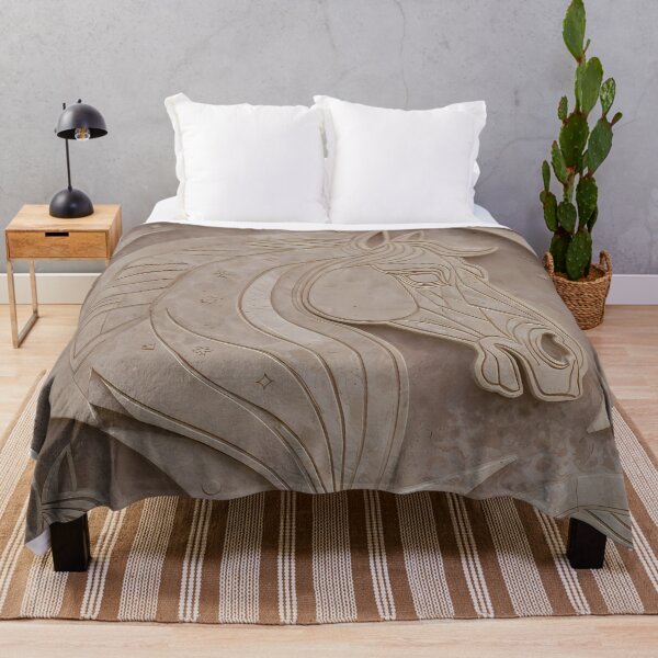 Item preview, Horse Theme Rock Wall Mural (image size 7840x11680) designed and sold by Digital-Davinci.