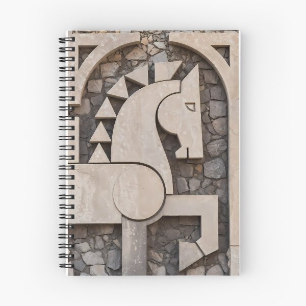 Item preview, Horse Theme Rock Wall Mural (image size 7840x11680) designed and sold by Digital-Davinci.