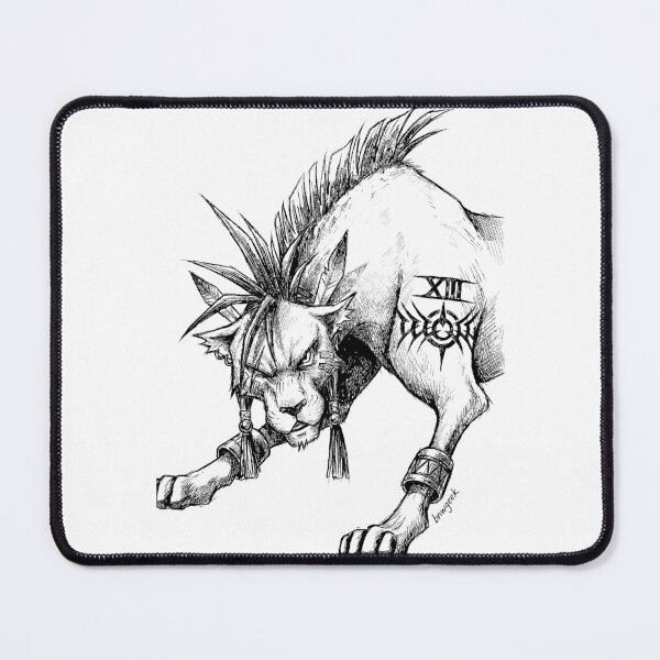 Item preview, Red XIII Final Fantasy VII FF7 FFVII Fanart designed and sold by bapupa.