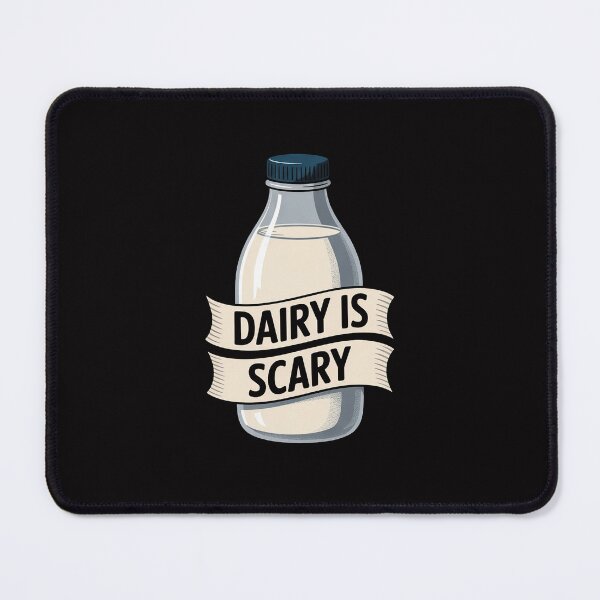Item preview, Dairy is Scary Vegan Lactose Intolerant designed and sold by MatthewJordas.