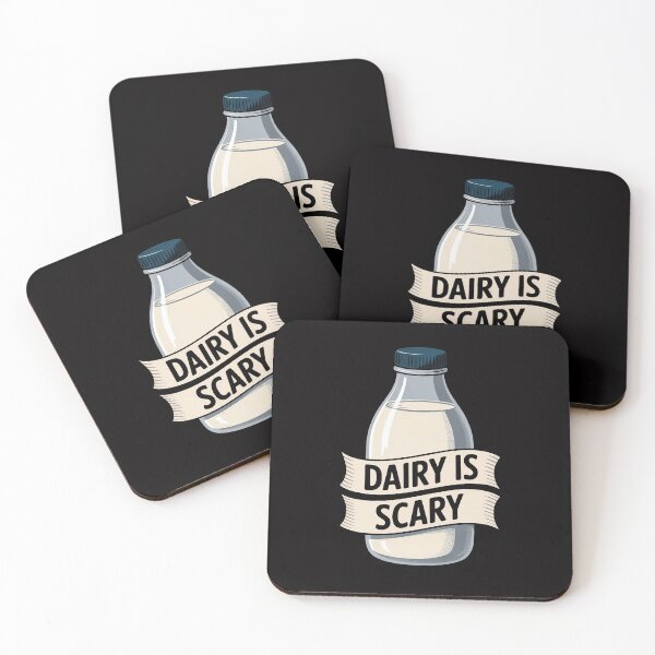 Item preview, Dairy is Scary Vegan Lactose Intolerant designed and sold by MatthewJordas.