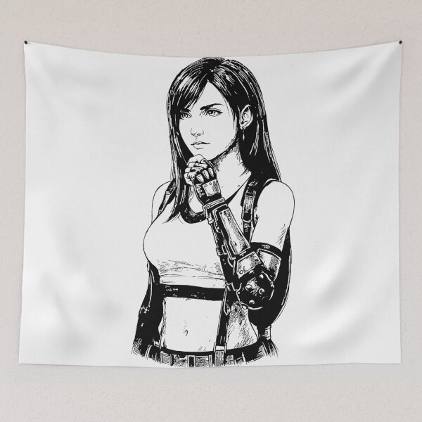 Item preview, Tifa Lockhart Final Fantasy VII FF7 FFVII Fanart designed and sold by bapupa.