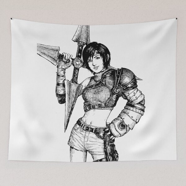 Item preview, Yuffie Kisaragi Final Fantasy VII FF7 FFVII Fanart designed and sold by bapupa.