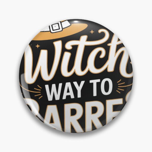 Item preview, Funny Barre Halloween Witch Way to Barre designed and sold by trinfhri.